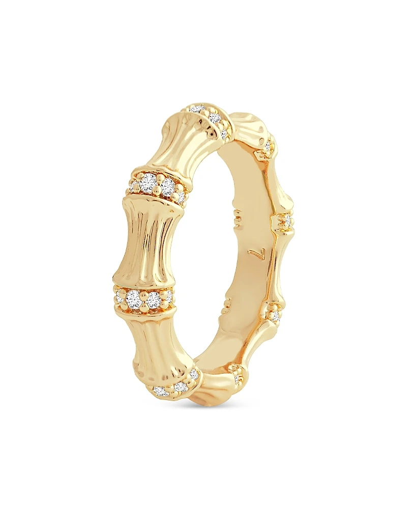 Anabel Aram Sculpted Bamboo Ring