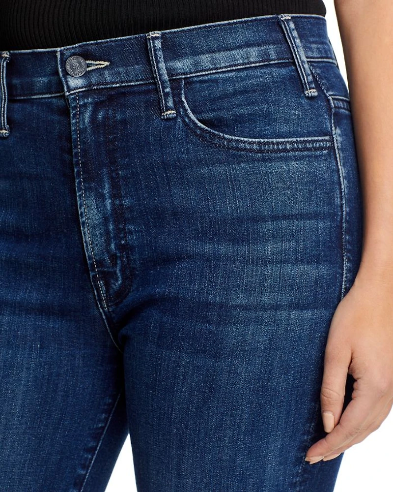 The Lil' Hustler Petites High Rise Cropped Straight Jeans Heirloom
