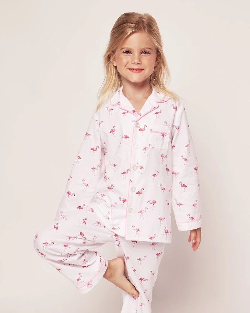 Girls' Flamingos Pajama Set - Baby, Little Kid, Big Kid