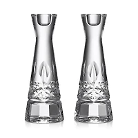 Waterford Lismore Round 8 Candlestick, Set of 2