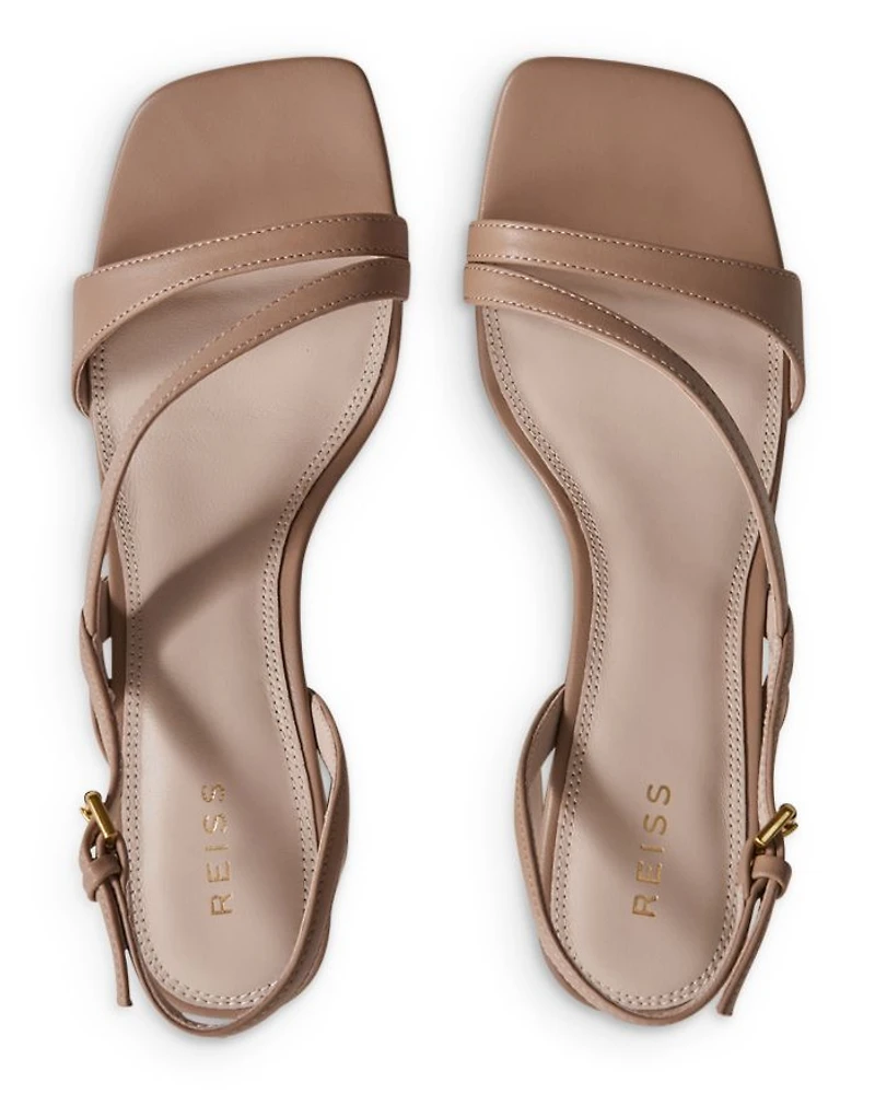 Women's Alice Square Toe High Heel Sandals