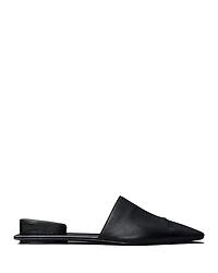 Women's Pierced Leather Mules
