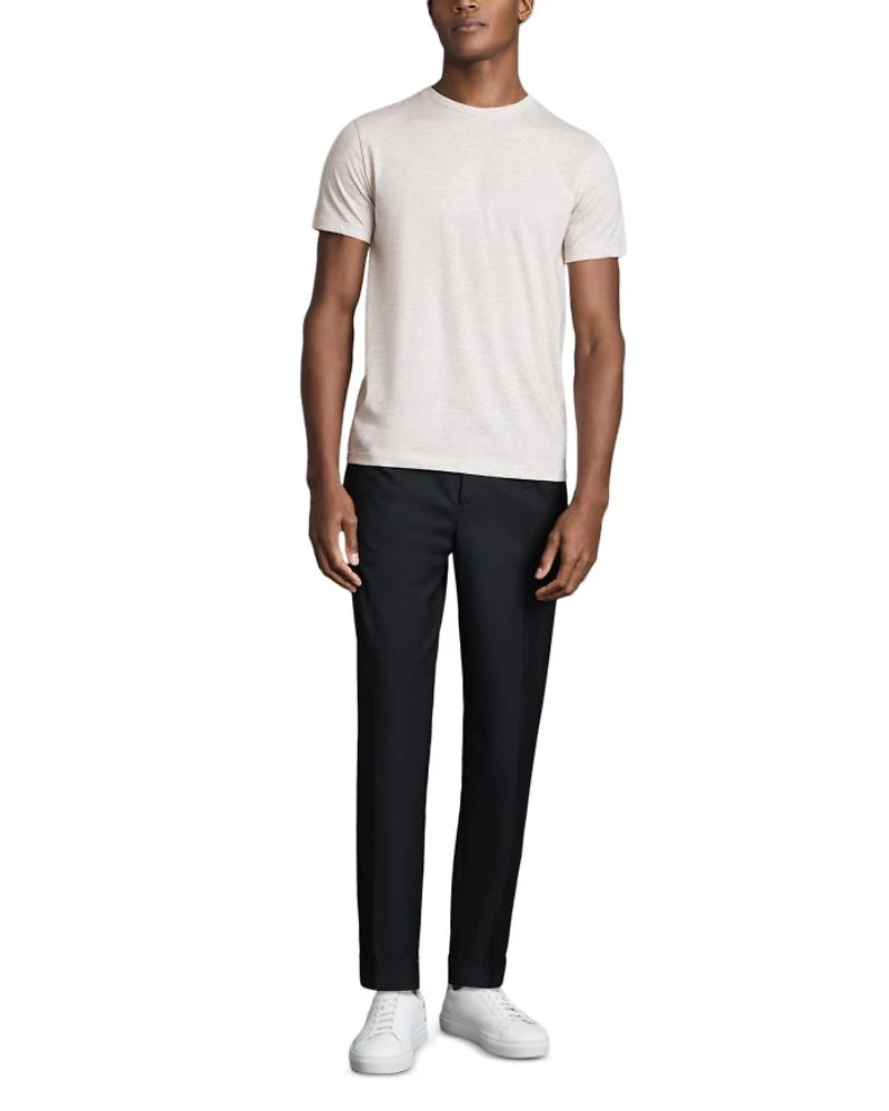 Bless Slim Fit Marled Crewneck Tee