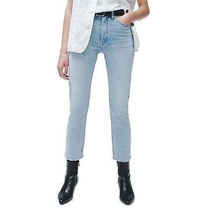 Wren High Rise Ankle Slim Jeans Emma
