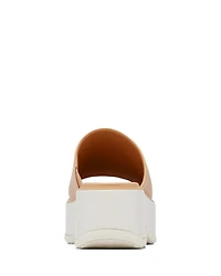 Women's Dayspring Leather Platform Slide Sandals