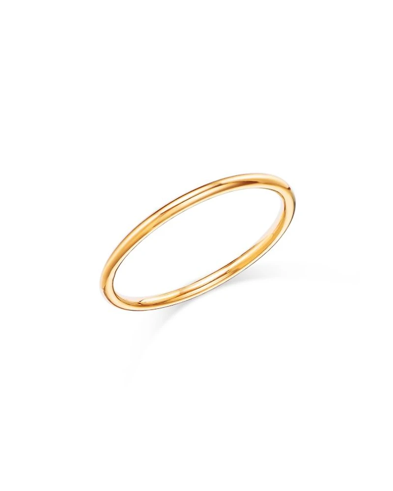 14K Yellow Gold Medium Ring