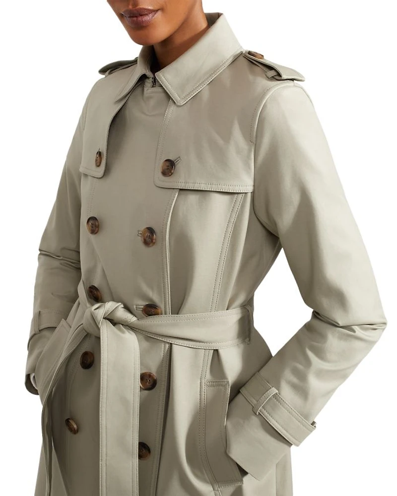 Saskia Double Breasted Trench Coat