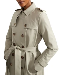 Saskia Double Breasted Trench Coat