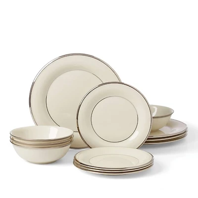 Solitaire 12-Piece Dinnerware Set, Service for 4