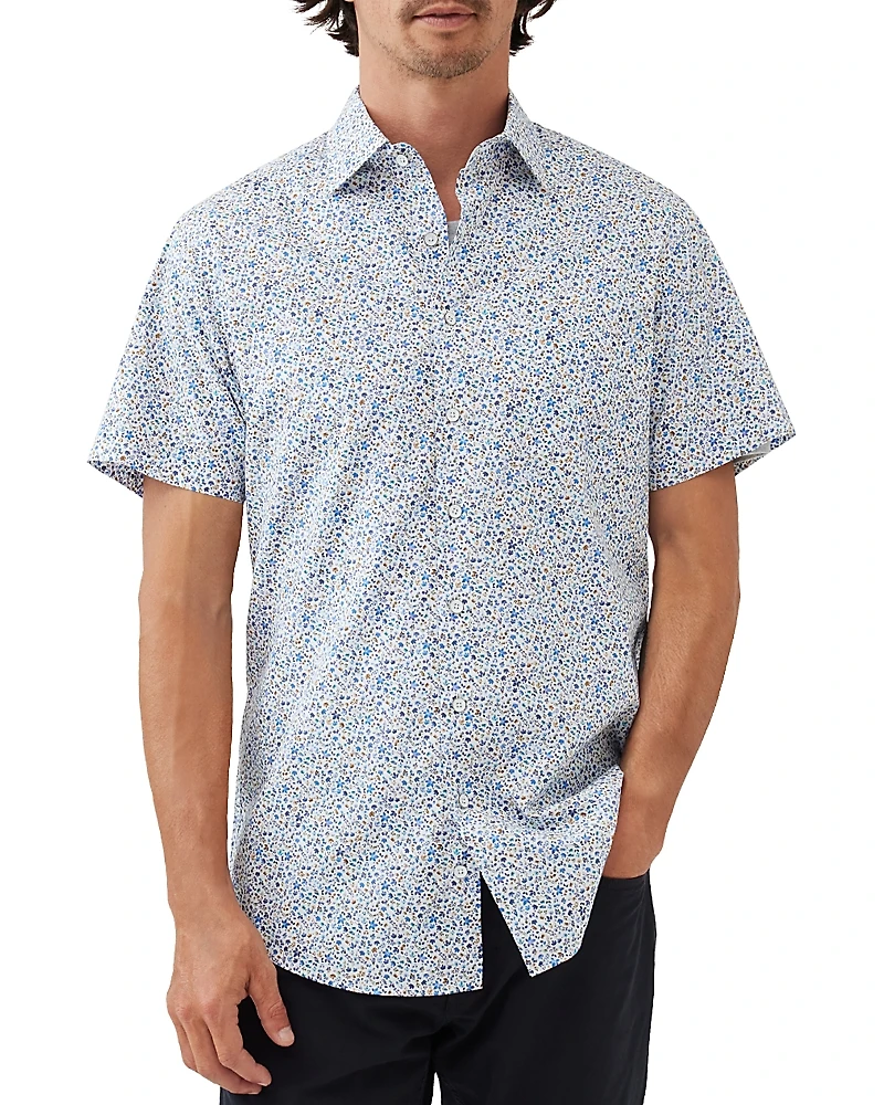 Rodd & Gunn Gale Street Short Sleeve Slim Fit Shirt