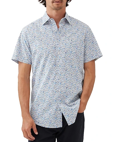 Rodd & Gunn Gale Street Short Sleeve Slim Fit Shirt