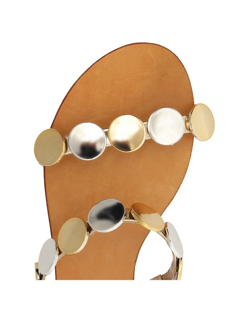 Women's Acacia Slip On Embellished Slide Sandals