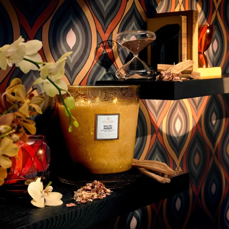 Japonica Baltic Amber Candle Collection