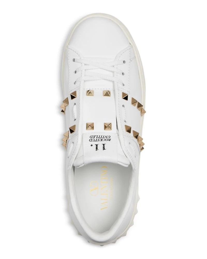 Women's Rockstud Untitled Low Top Platform Sneakers