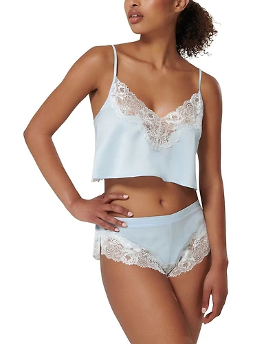Isabella Luxury Satin Cami & Short Set