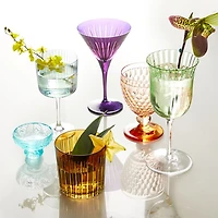 Prism Double Old Fashioned Glasses, Set of 4