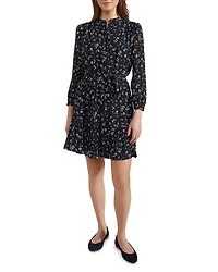 Pearl Printed Tie Waist Dress