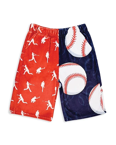 Iscream Boys' Home Run Board Plush Shorts - Big Kid