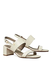 Tory Burch Women's Leather Block Heel Sandals
