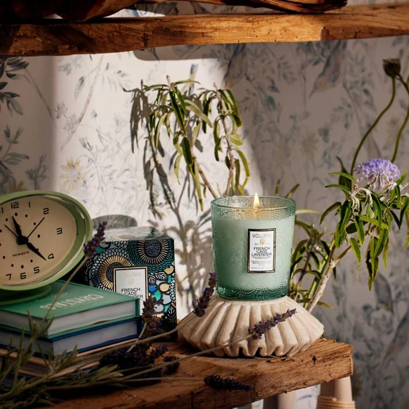 French Cade & Lavender Candle Collection