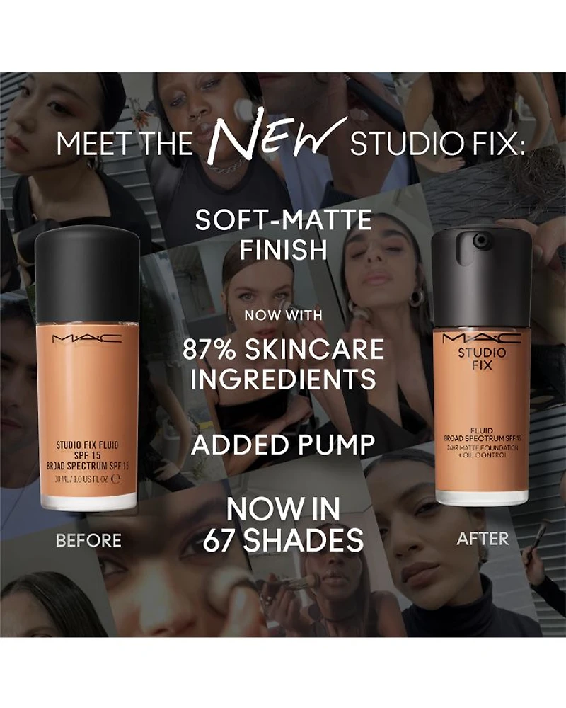 Studio Fix Fluid SPF 15 24HR Matte Foundation + Oil Control 1 oz.