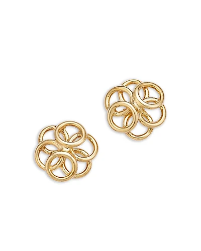 Bloomingdale's Fine Collection Ring Cluster Stud Earrings