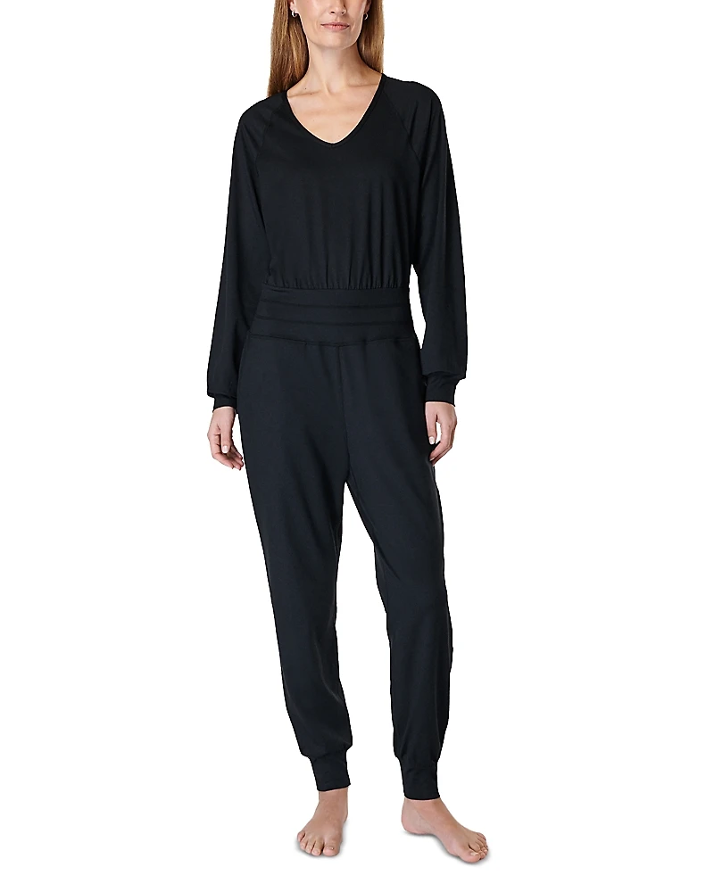 Sweaty Betty Gaia Yoga Long Sleeve Jumpsuit