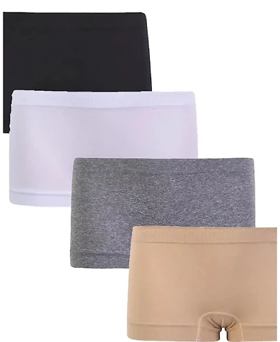 Malibu Sugar Girls' Every Girls' Boys' Shorts, Bundle of Four