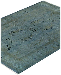 Bloomingdale's Fine Vibrance M1589 Round Area Rug, 4'3" x 6'