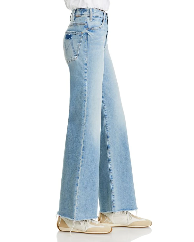 The Hustler Roller Frayed Jeans I Confess