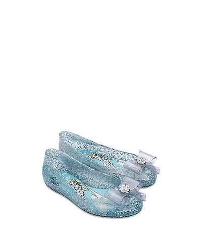 Mini Melissa + Disney Princess Girls' Sweet Love Ballet Flats - Toddler, Little Kid, Big Kid
