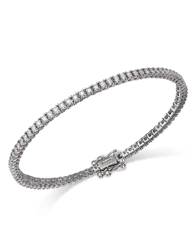 Diamond Tennis Bracelet 14K Gold, 0.50 tcw