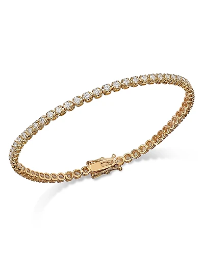Bloomingdale's Fine Collection Certified Diamond Tennis Bracelet