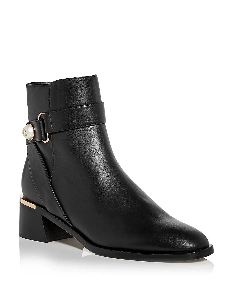 Jimmy Choo Women's Noor 45 Block Heel Booties