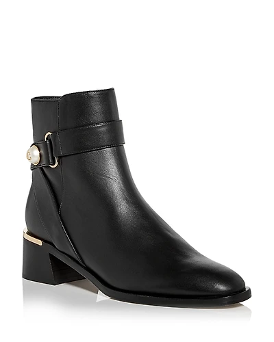 Jimmy Choo Women's Noor 45 Block Heel Booties