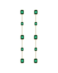 Ettika Iconic Color Crystal Linear Drop Earrings