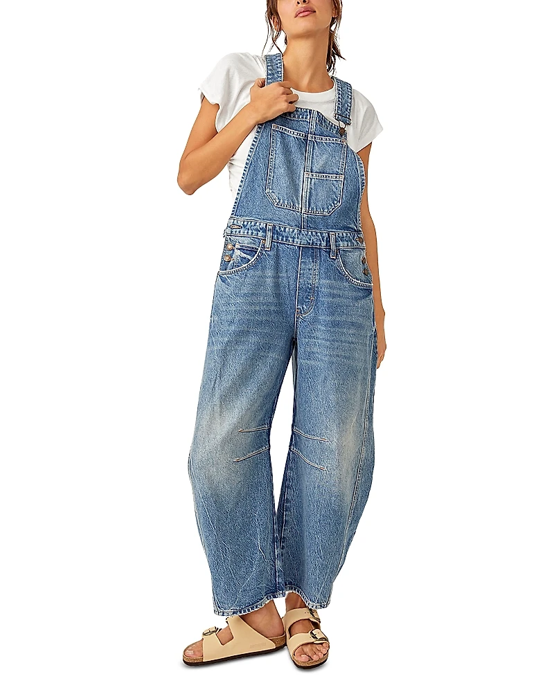 Free People We The Good Luck Overalls