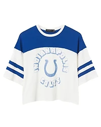 Junk Food Clothing Women's Nfl Indianapolis Colts Hail Mary Tee