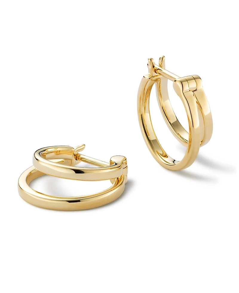 Ana Luisa 10K Gold Double Hoops