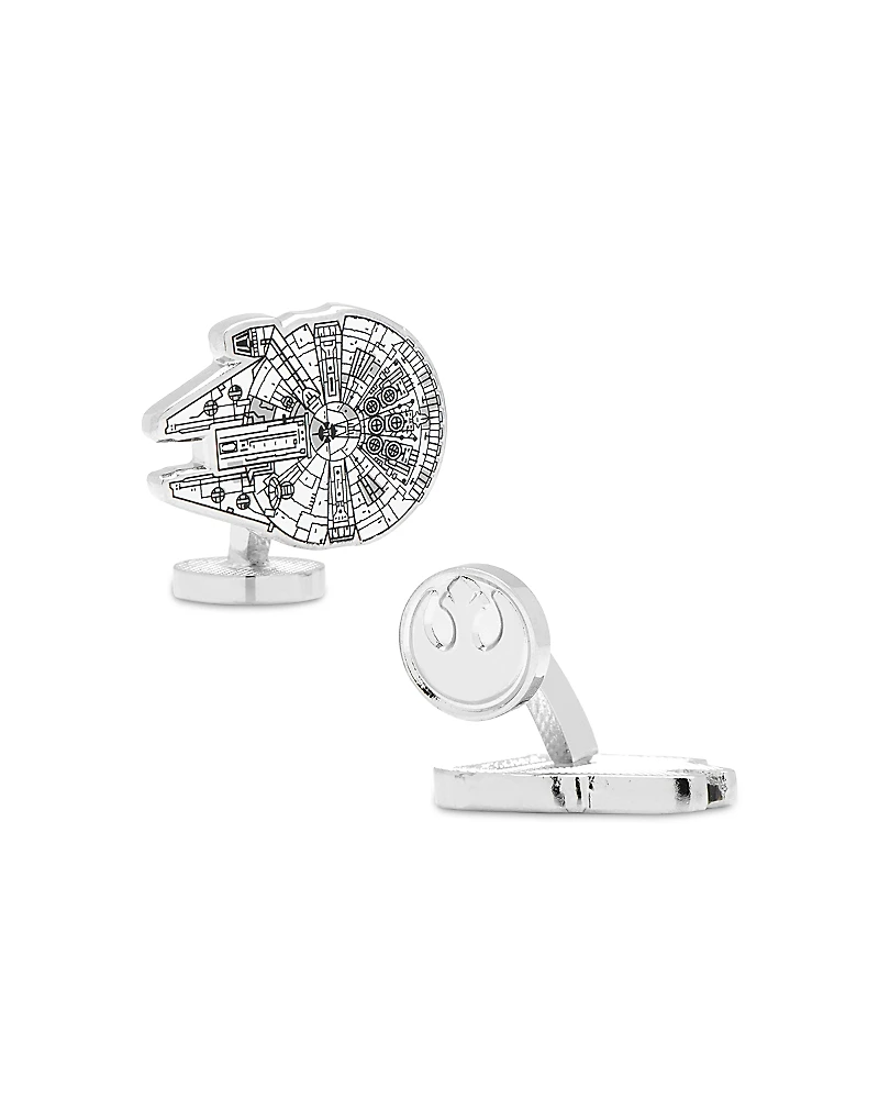 Cufflinks Inc Millennium Falcon Blueprint Cufflinks