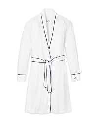 Petite Plume Luxe Pima Piped Robe