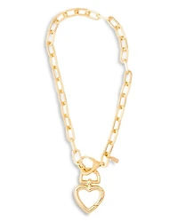 Heart Pendant Necklace, 18"