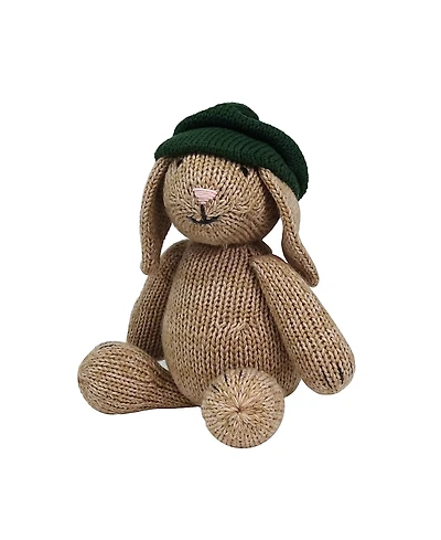 Melange Collection Knit Cotton Newsboy Bunny - Ages 0+