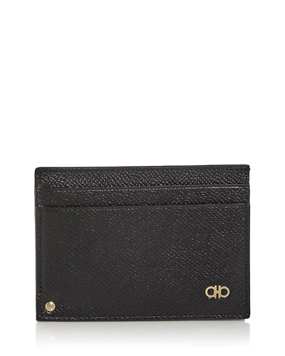 Gancini Revival Leather ID Window Card Case