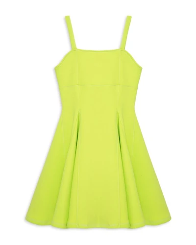 Girls' Scuba Knit Fit & Flare Dress - Big Kid