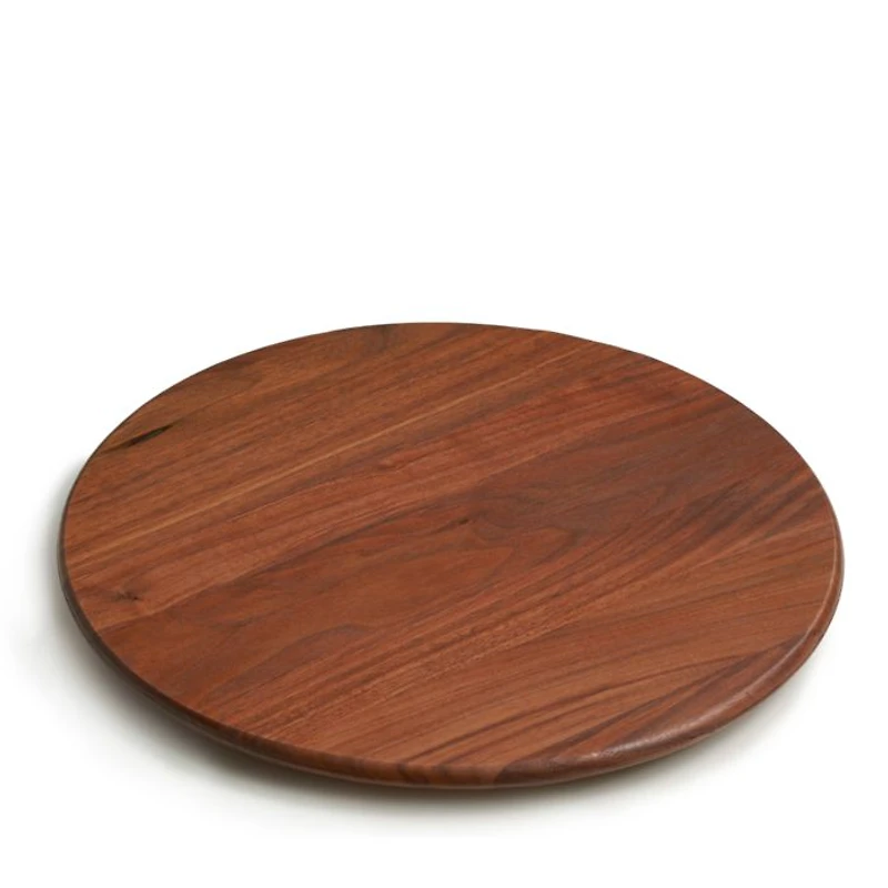 18" Walnut Lazy Susan