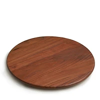 18" Walnut Lazy Susan