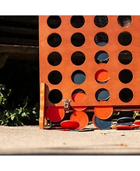 Mahogany Convoy 4-in-a-Row Game