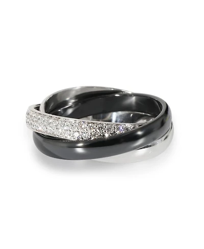 Trinity 18K White Gold Fashion Ring