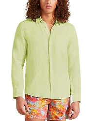 Caroubis Linen Regular Fit Shirt